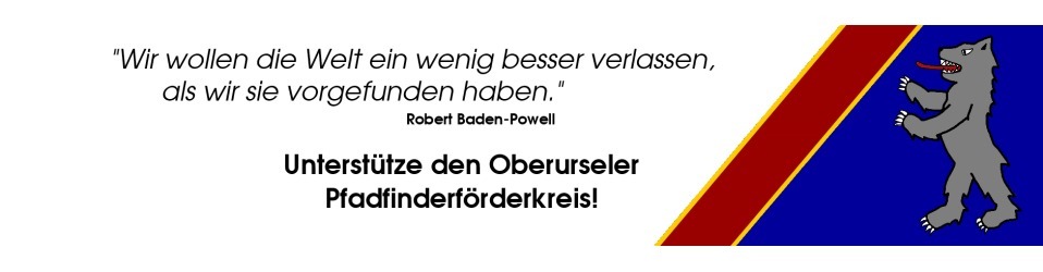 Pfadfinderförderkreis Oberursel BdP e.V.